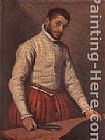 Giovanni Battista Moroni The Taylor painting